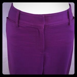 True royal purple BHWM 10R slim leg dress pants